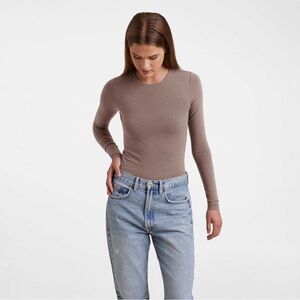 NUUDS Long Sleeved Crewneck Bodysuit